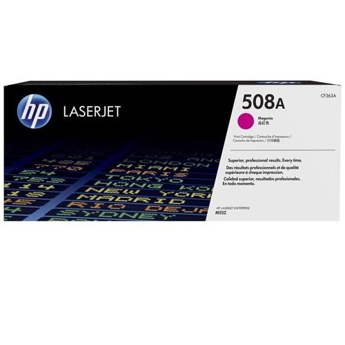 Mực in HP 508A Magenta Original LaserJet Toner Cartridge (CF363A)